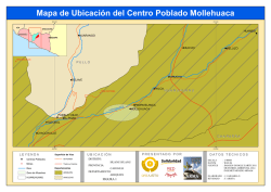 Mapa de Ubicación del Centro Poblado Mollehuaca