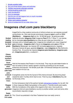 Imagenes chef.com para blackberry