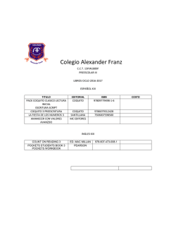 Tercero - Colegio Alexander Franz