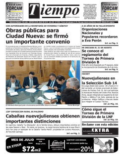 se firmó un importante convenio - Diario Tiempo Digital