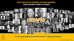Presentación de PowerPoint - Coaching Global – Desafío Coaching