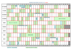 Calendario escolar Salliver Infantil