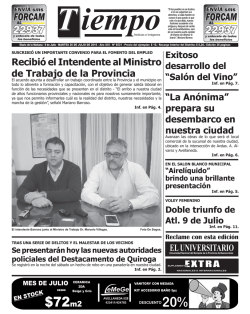 Recibió el Intendente al Ministro de Trabajo de la Provincia