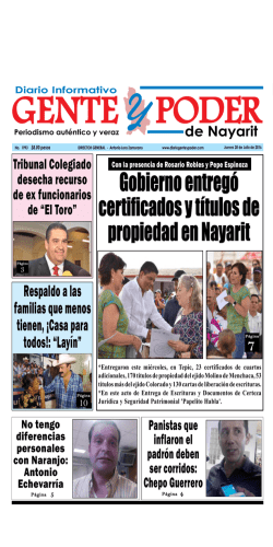 Versión PDF - Gente y Poder