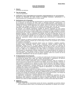 res. n° 032 - Ministerio de Seguridad Provincia de Buenos Aires