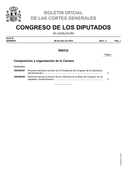 D-2 - Congreso de los Diputados