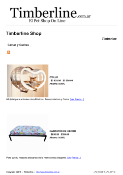 Timberline Shop - Timberline