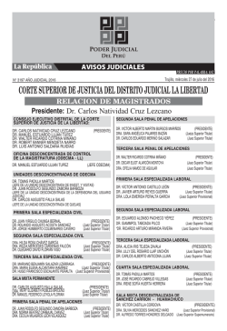 avisos judiciales