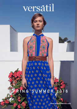 catalogo de moda - Versátil México