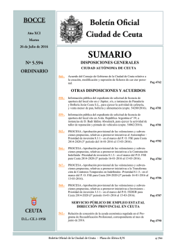 disposiciones generales otras disposiciones y acuerdos