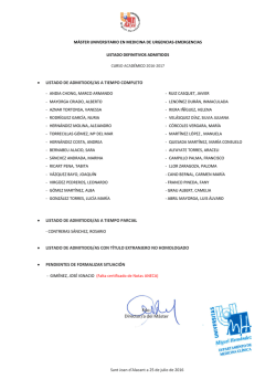 Medicina de Urgencias