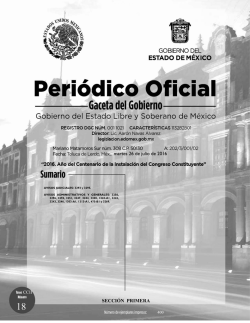 Avisos judiciales - Gobierno del Estado de México