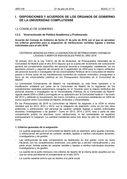 i. disposiciones y acuerdos de los órganos de gobierno de la