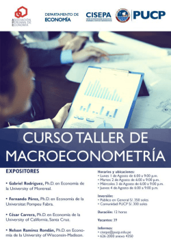 Banner-Macroeconometría