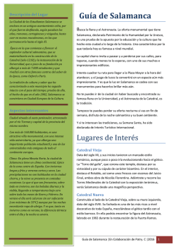 Guía de Salamanca