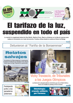 Jueves - Diario Hoy