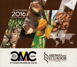 •FOLLETO CACAO 2016