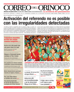 Descargar PDF - Correo del Orinoco