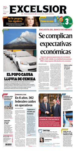el popo causa lluvia de ceniza