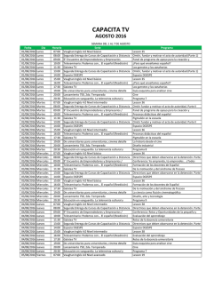 capacita tv - Television Educativa