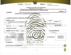 elaboracion de instrumentos 2016