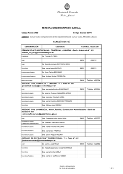 Provincia de Corrientes Poder Judicial