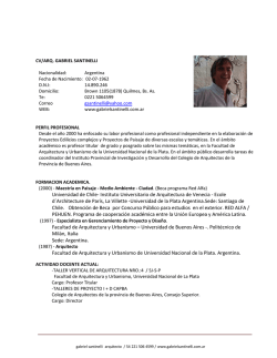 CV Gabriel Santinelli