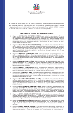 Aviso - Poder Judicial