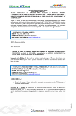 Archivo - EPS Convida