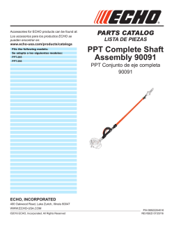 PPT Complete Shaft Assembly 90091