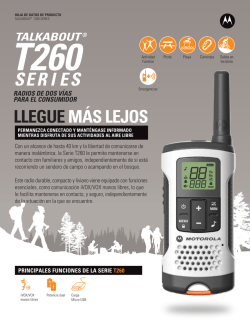 Talkabout T260 Series
