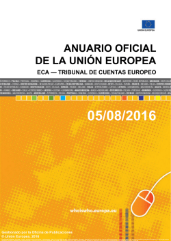 ECA &mdash; Tribunal de Cuentas Europeo