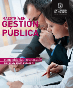 brochure gestion publica