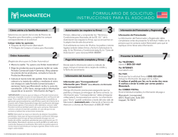 formulario de solicitud- instrucciones para el asociado