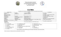 Lista de Útiles Escolares - Universidad Central de Venezuela