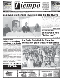 Se estrena hoy “Jettatore!” - Diario Tiempo Digital