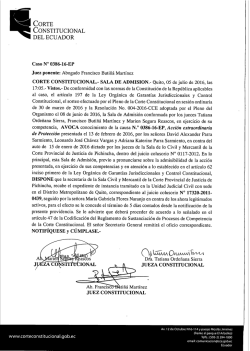0386-16-EP - Corte Constitucional del Ecuador