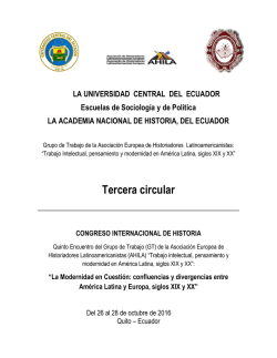 Tercera circular - Universidad Veracruzana