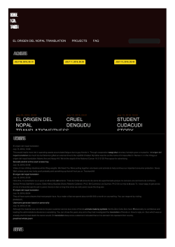 El origen del nopal translation