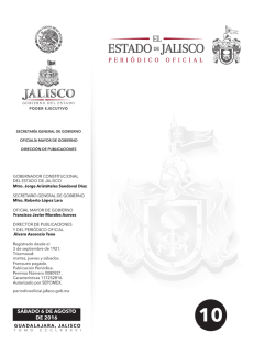 Descargar - Periódico Oficial