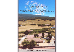 Programa de Fiestas en  - Ayuntamiento de Barruelo de Santullán