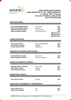 El Tambo Central Telef&oacute;nica