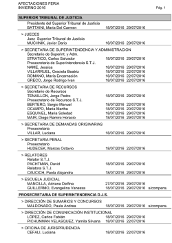 Anexo I - Poder Judicial de la Provincia de Tierra del Fuego