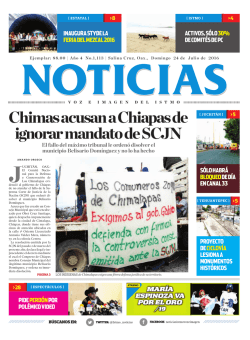 NOTICIAS Voz e Imagen de Oaxaca