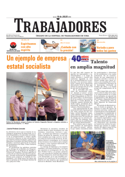 Lunes 18 de julio de 2016
