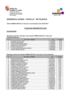 PALENCIA,0 - Juventud de Castilla y León