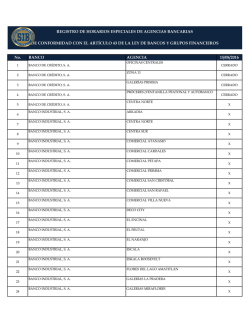 Consulta aquí el listado de las agencias que prestarán
