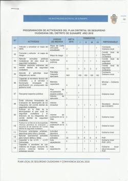 Page 1 MUNCPALIDAD DS RAL DE SUNAMPE PROGRAMACON