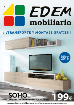 2016 - EDEM Mobiliario