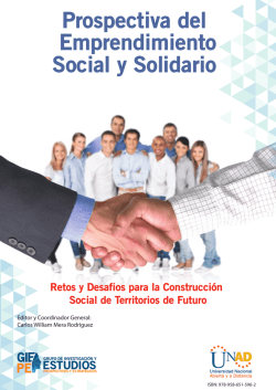 Prospectiva del Emprendimiento Social y Solidario: Retos y